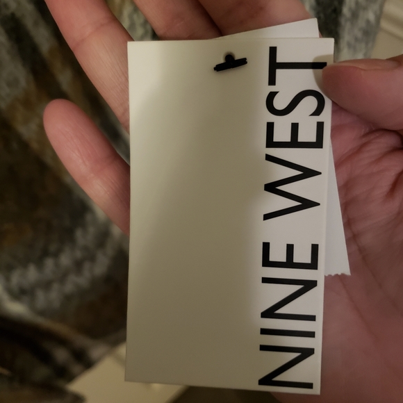 Nine West Faux Wool Zipper Plaid Coat - Picture 8 of 11